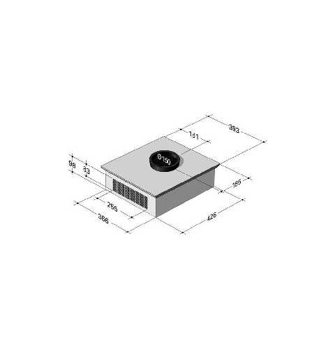 GE Profile™ Accessory, Outdoor Motor for JV752, JV755 hoods.1000m3 Capacity