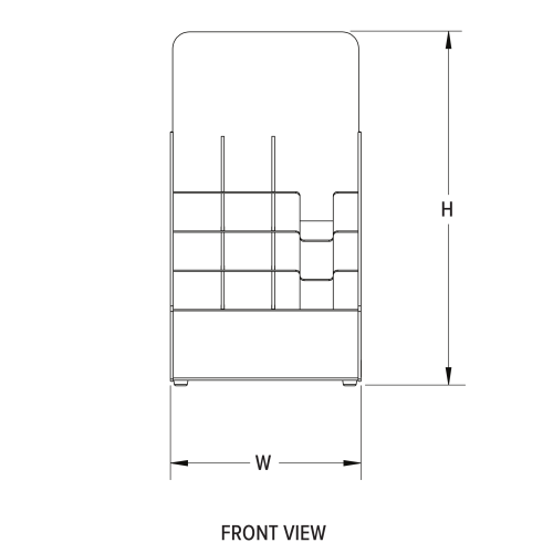 Engineering front view