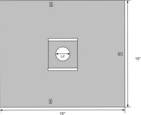 Welmed DRAPE, SURG CLEARVIEW EYE APERTURE CLR (10/BX 4BX/CS)
