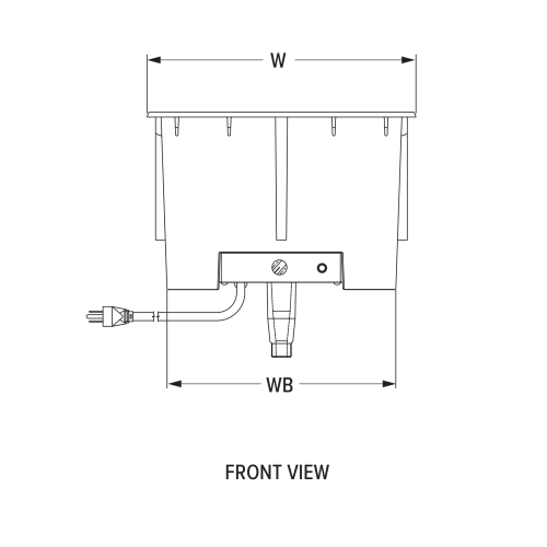 Engineering front view