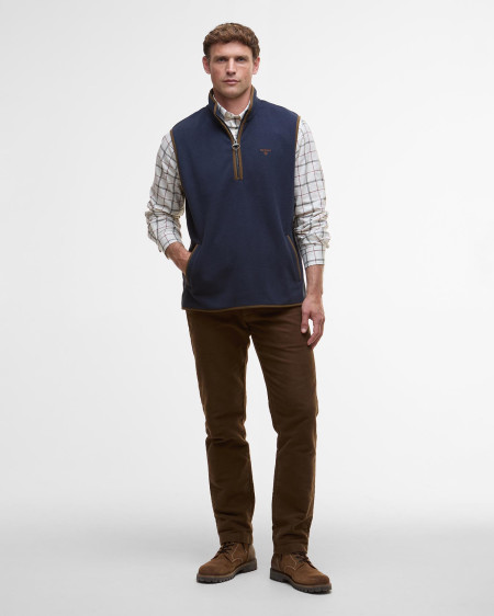 Harwood Half-Zip Fleeced Gilet