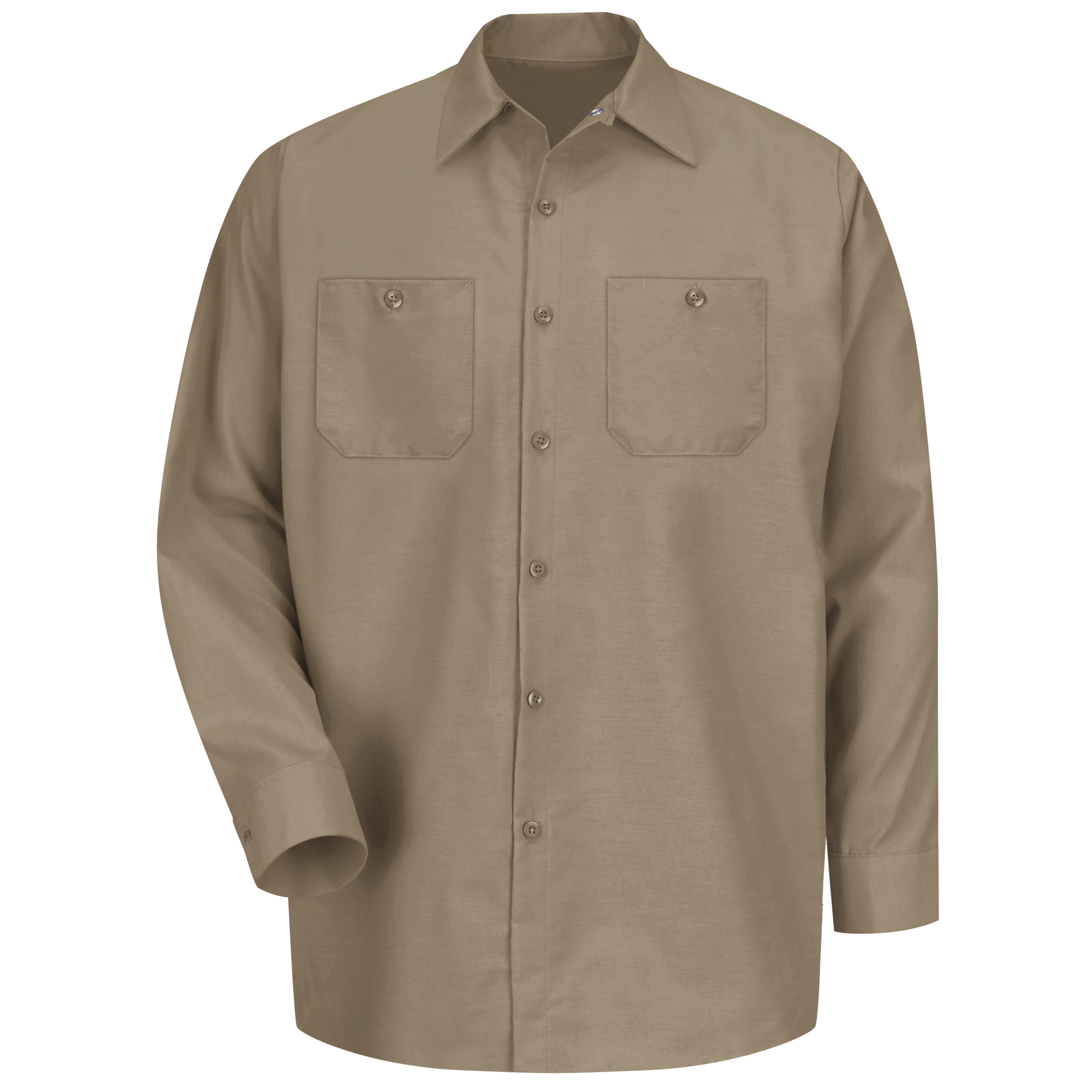 Red Kap Men's Long Sleeve Industrial Work Shirt