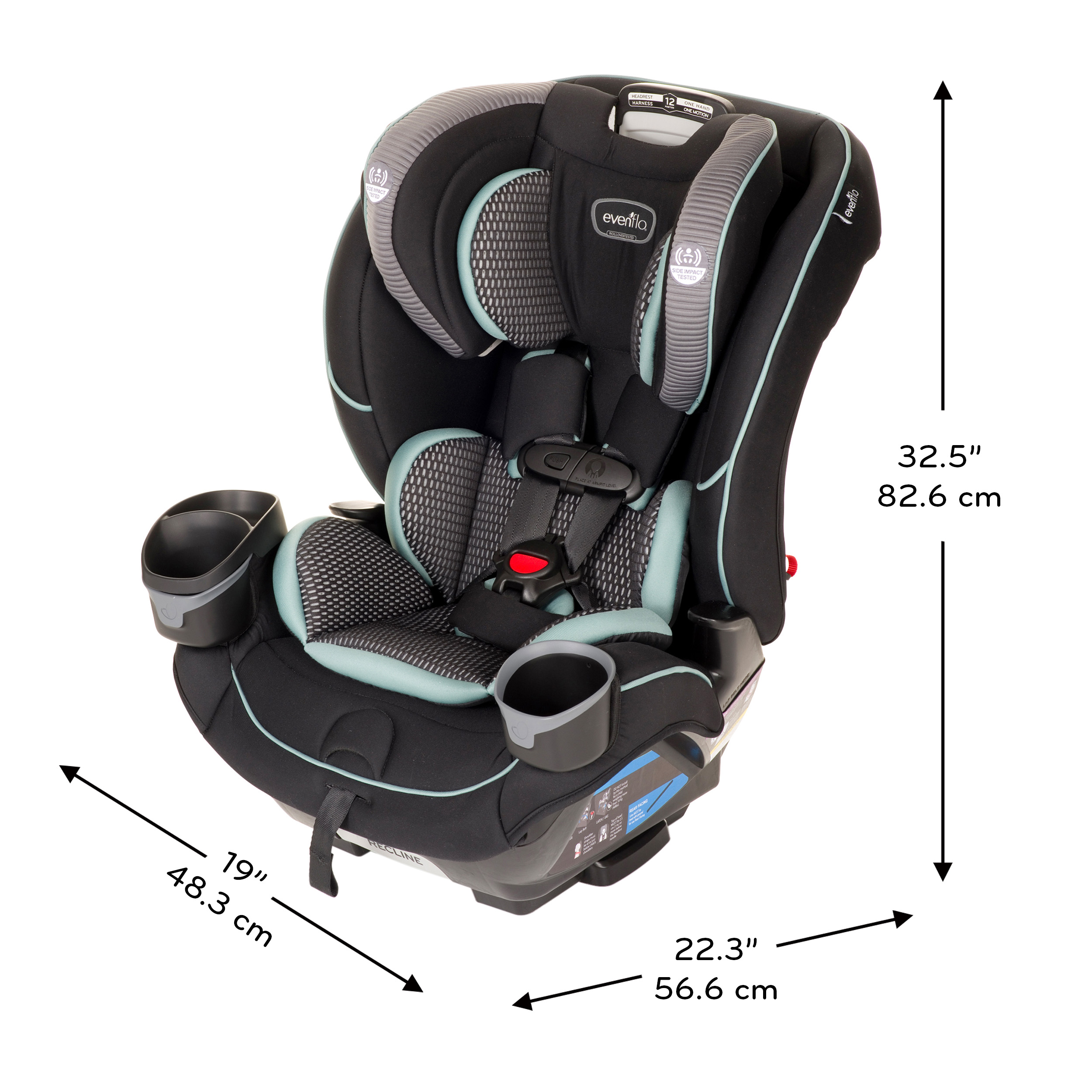 EveryFit/All4One 3-in-1 Convertible Car Seat Support Specifications