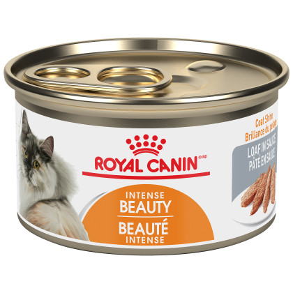 Royal Canin Feline Care Nutrition Intense Beauty Loaf In Sauce Canned Cat Food