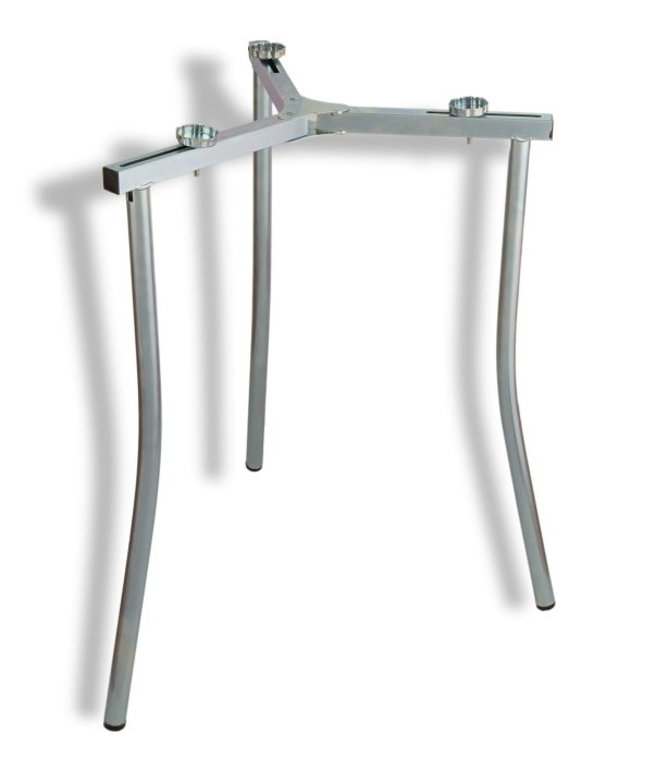 Base para quemador de paella de acero inoxidable de 70 centímetros de altura