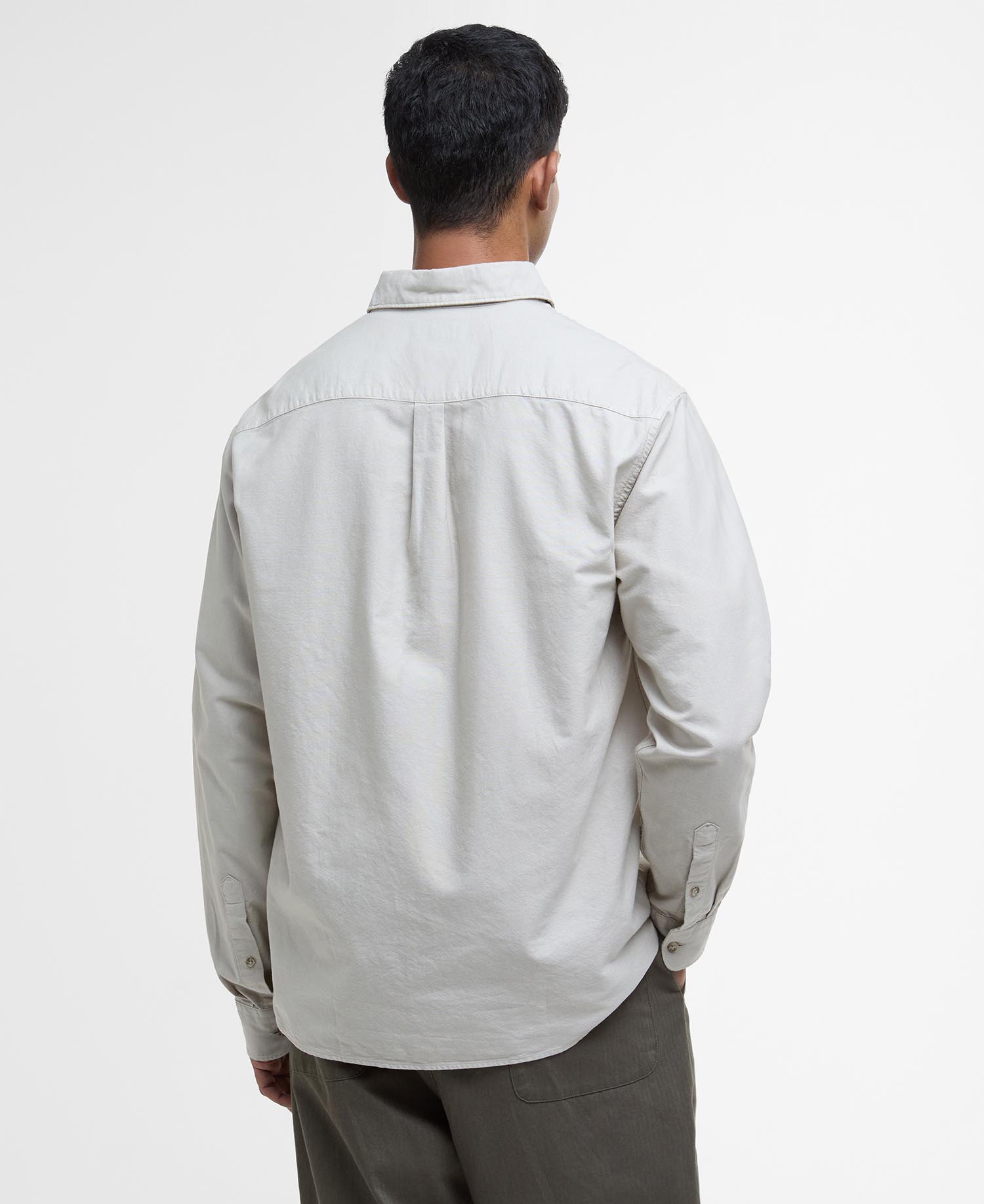 Garment Dyed Oxford Relaxed Long-Sleeved Shirt image number 2