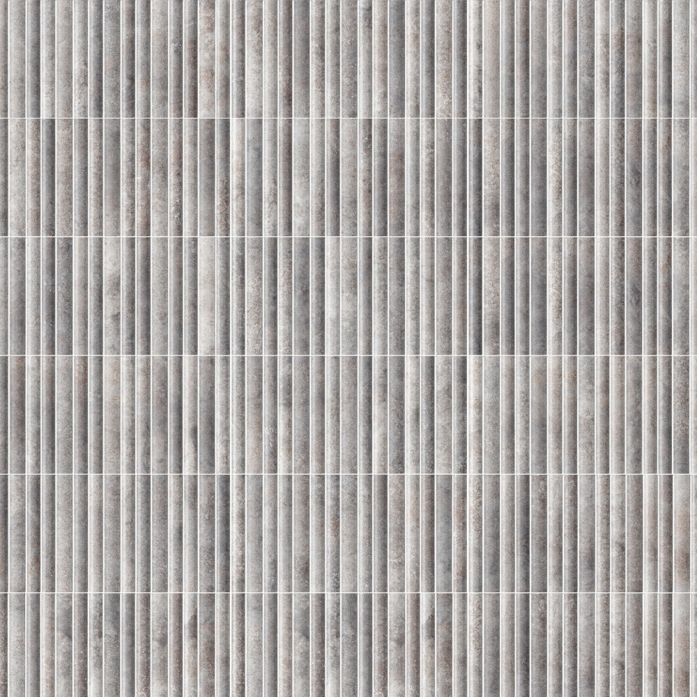 Rubik Greige 5-7/8 in. x 11-3/4 in. Ceramic Wall Tile