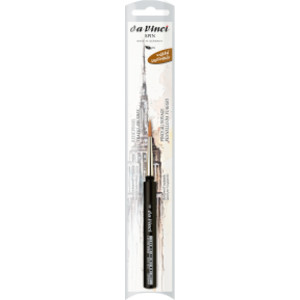 COSMOTOP-SPIN Pocket Travel Brush, Synthetic, Watercolor, Round, Series 1573, Size 4