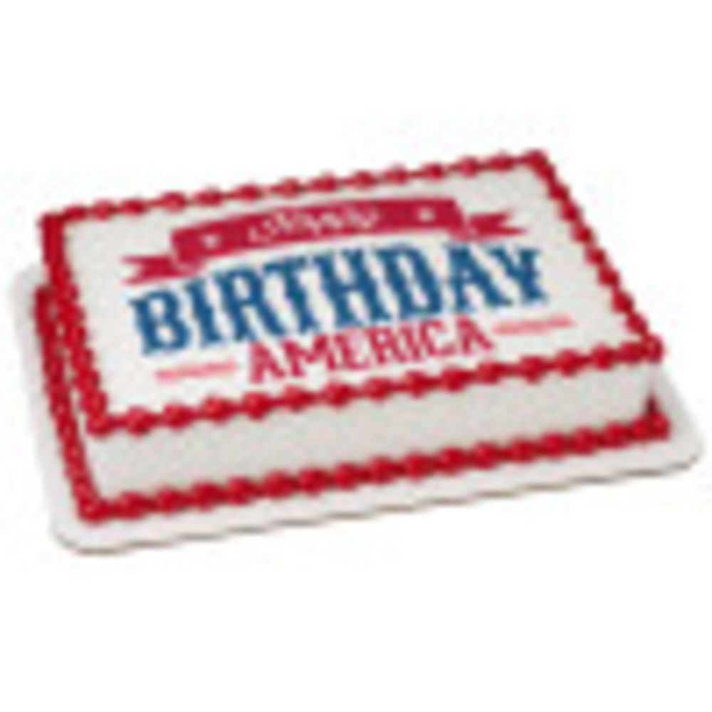 Image Cake Celebrate America Happy Birthday