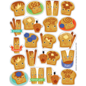 Cinnamon Scented Stickers, Pack of 80