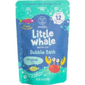 Bubble Bath, Unscented, Clear