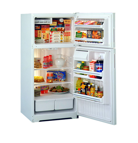 GE® 14.4 Cu. Ft. Capacity Top Freezer Refrigerator