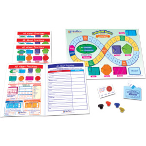 All About Fractions Learning Center, Grade 3-5