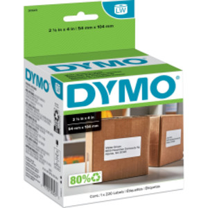 LabelWriter Shipping Labels, 2-1/8 x 4 Inches, White, 220 Labels on 1 Roll