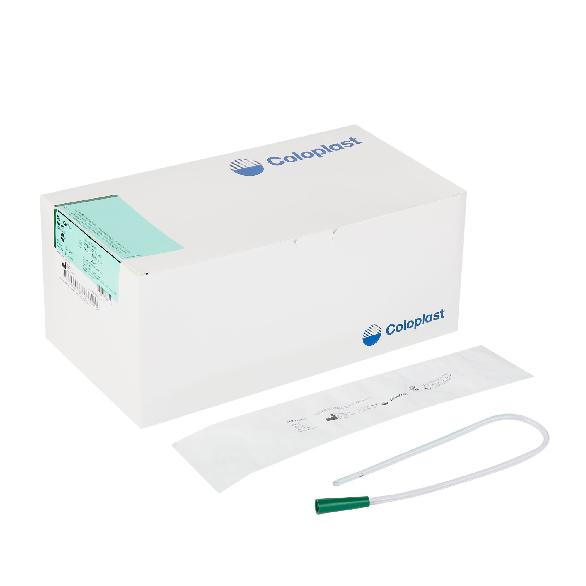 Self-Cath® Unisex Urethral Catheter, 14 Fr, Straight Tip