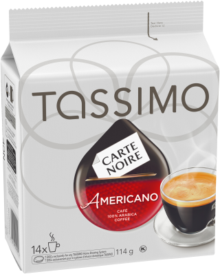 TASSIMO CARTE NOIRE AMERICANO