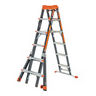 Select Step Ladder, Fiberglass, Model Adjustable 6-10 ft., Type IAA-375 lbs. Rated