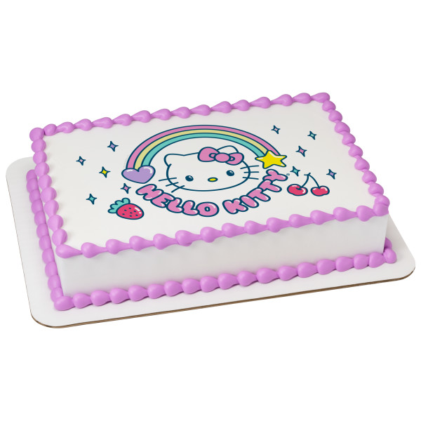 Hello Kitty® It's a Hello Kitty® Day! PhotoCake® Edible Image®