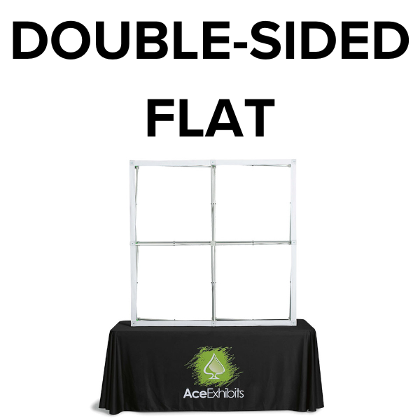 5'w x 5'h Flat Double-Sided Frame