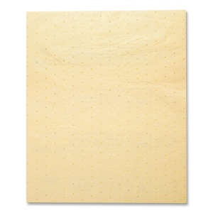 Rubbermaid Commercial, Over the Spill, Over-The-Spill Large Absorbent Pads, 20" x 16.5", Yellow