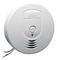 Wireless AC Powered Smoke Alarm White