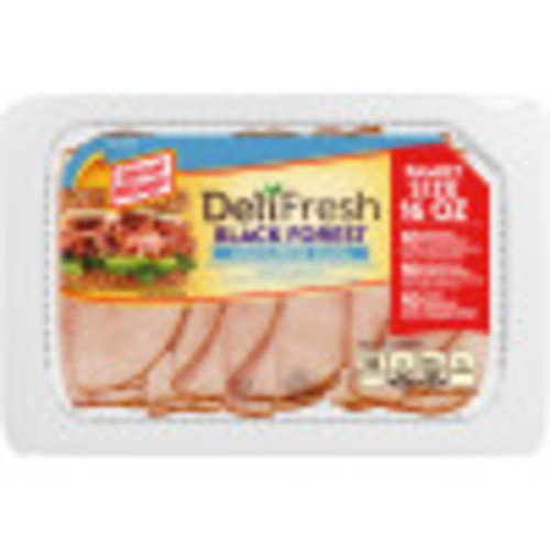 Oscar Mayer Deli Fresh Black Forest Uncured Ham, 16 oz Package