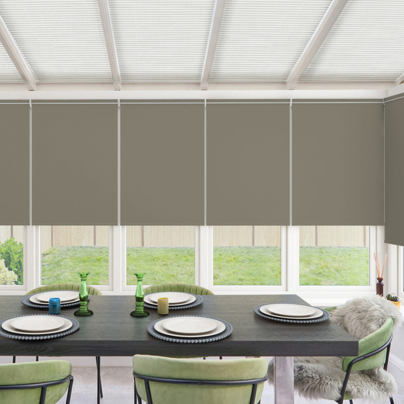 Acacia Blackout Taupe Roller Blind