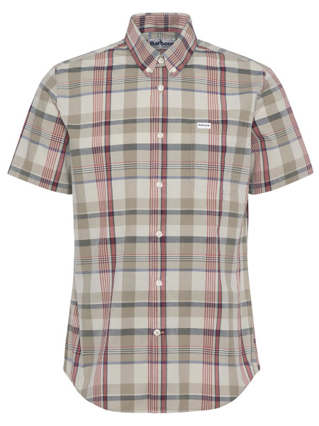 Hillway Madras Regular Short-Sleeved Shirt Hillway Madras Regular Short-Sleeved Shirt