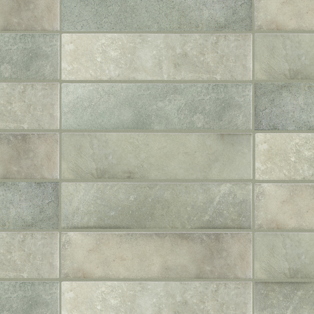 Heritage Jungle 2-3/8 in. x 9-5/8 in. Porcelain Floor and Wall Tile
