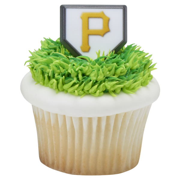 MLB® Home Plate Team Logo Cupcake Rings