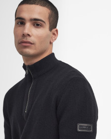 Crawley Half-Zip Jumper Classic Black