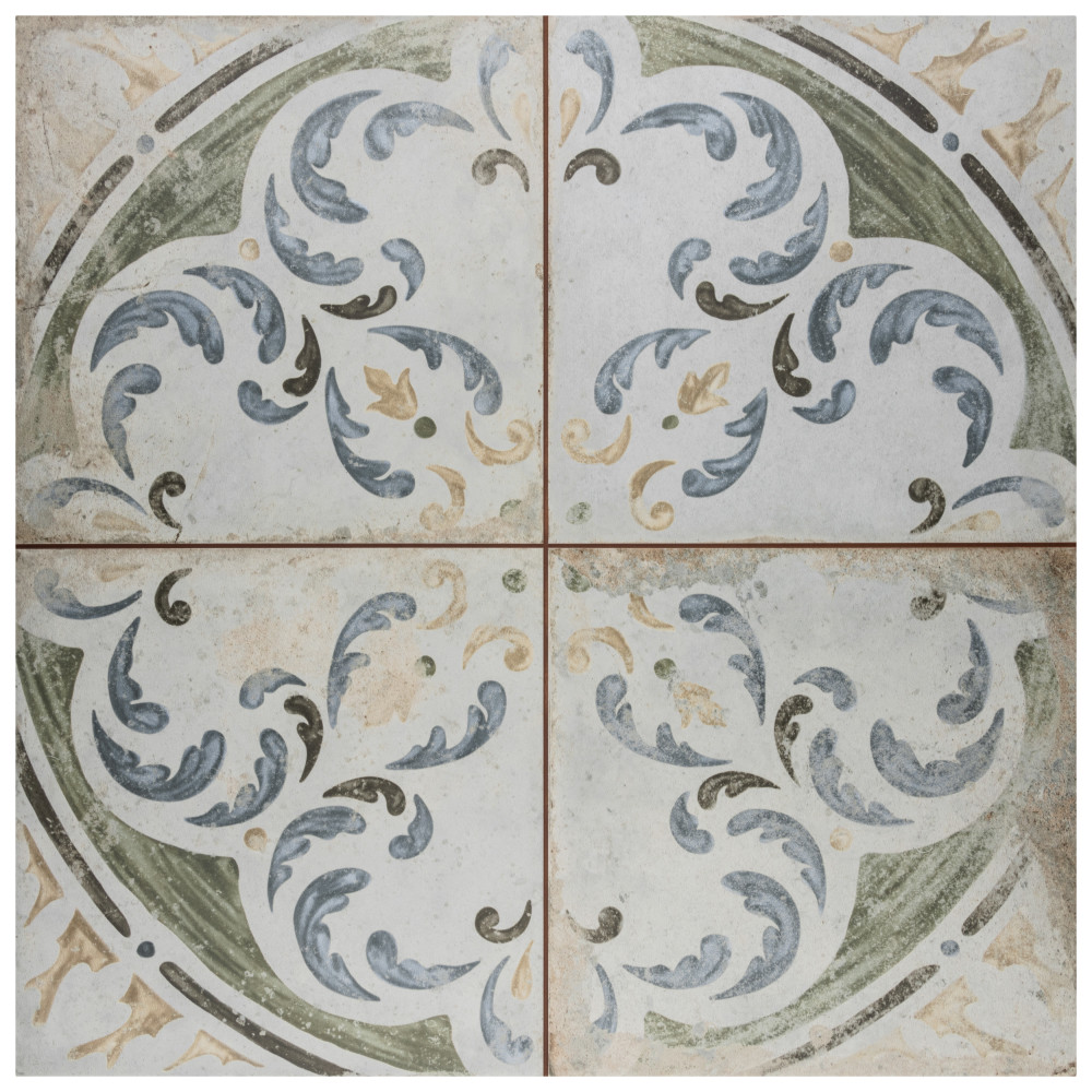 Kings Porto Amaral 17-5/8 in. x 17-5/8 in. Ceramic Floor and Wall Tile