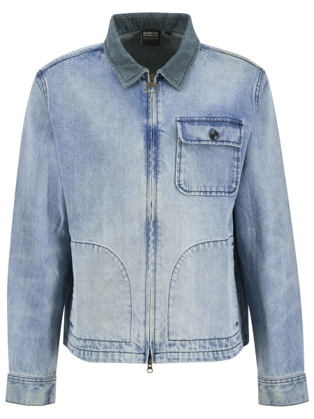 Meteor Washed Denim Overshirt Meteor Washed Denim Overshirt