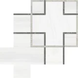 Waterjet Stone Mosaics Mist 11×11 Schema Mosaic Honed