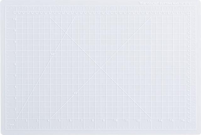 Dahle’s Vantage® Self-Healing Cutting Mats are extremely durable and provide 1/8” of work surface protection.