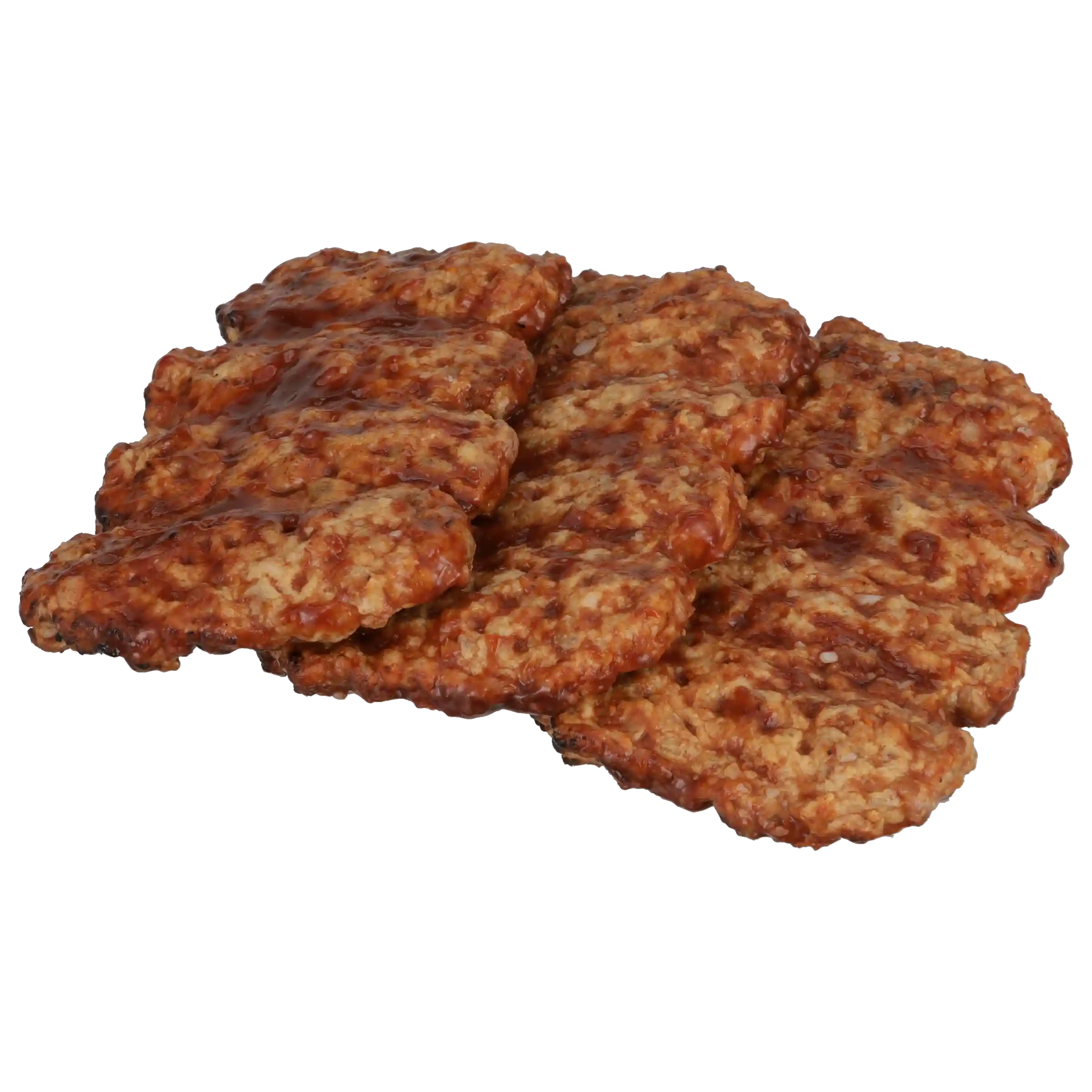 AdvancePierre™ Fully Cooked Pork Rib Patties with Honey BBQ Sauce, 3.25 oz_image_2