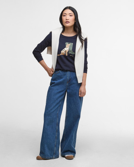 T-shirt Hedley a maniche lunghe