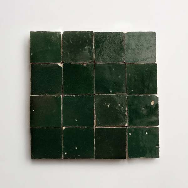 zellige | cindered olive | unmounted square 