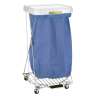 R&B Wire, Reusable Nylon Hamper Bag, Blue
