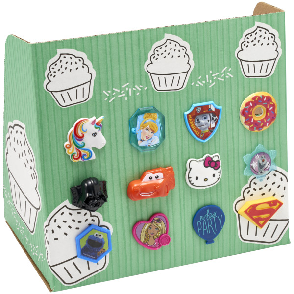 Ring Display for Cake Case Header Card