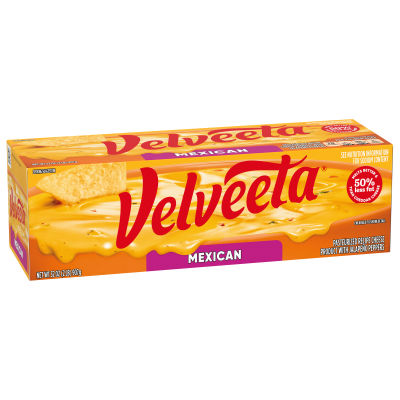 Velveeta Mexican Cheese with Jalapeno Peppers, 32 oz Block