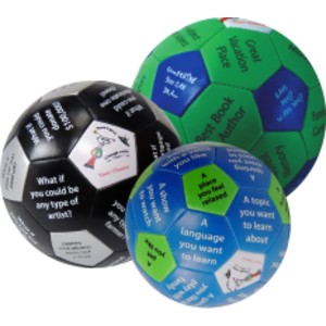 Get to Know You Activity Ball Kit, Conversation Starter Thumball Set, 3 Balls