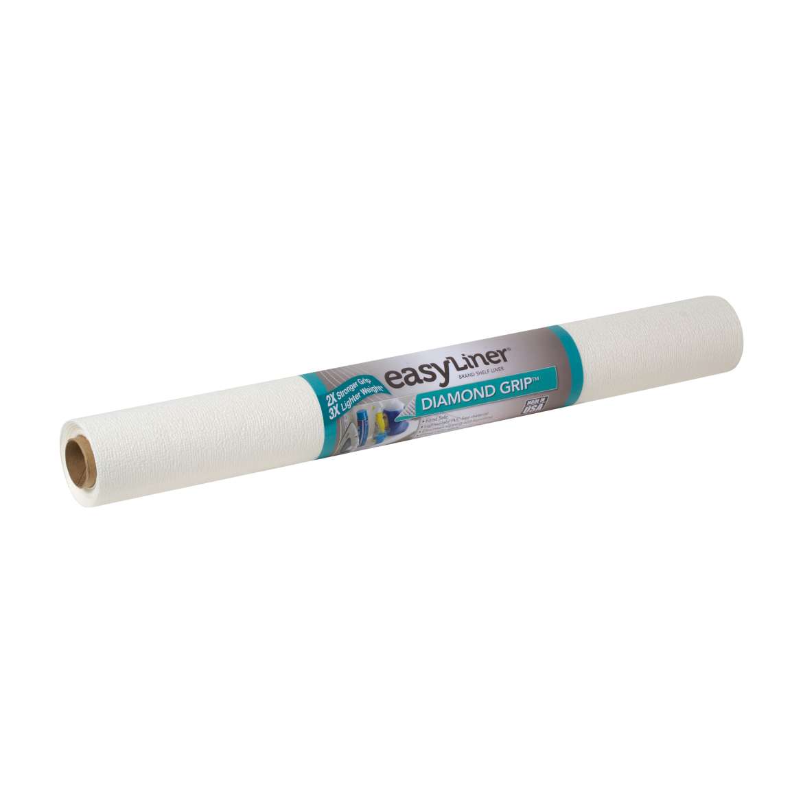 Diamond Grip™ Easy Liner® Brand Shelf Liner - White, 20 in. x 5 ft. Image