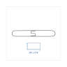 Boardwalk, Zinc Plated, 36", Clip-On Dust Mop Frame