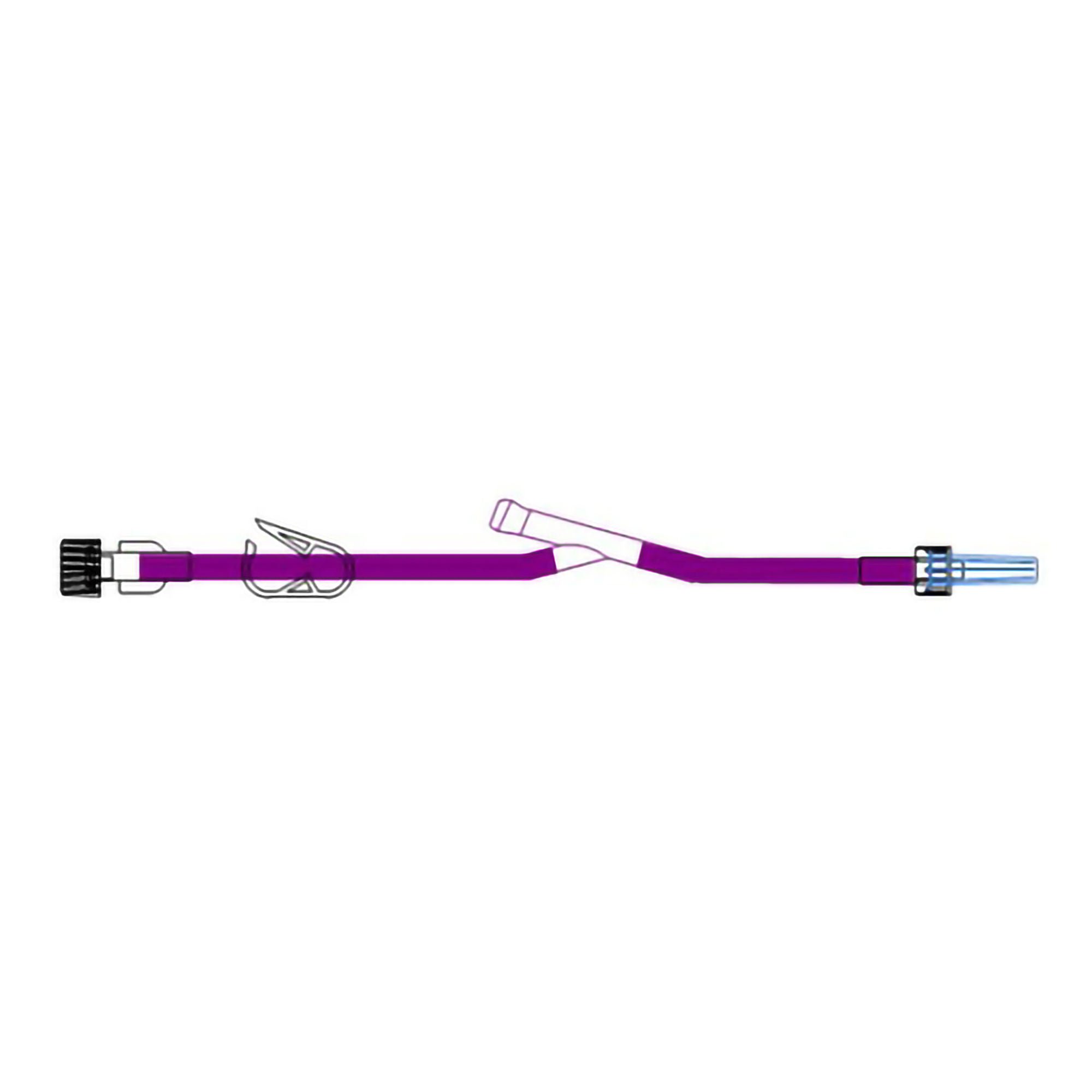 McKesson Brand IV EXTENSION SET, SM BORE 1 PORT F/M LL 7" (50/CS)
