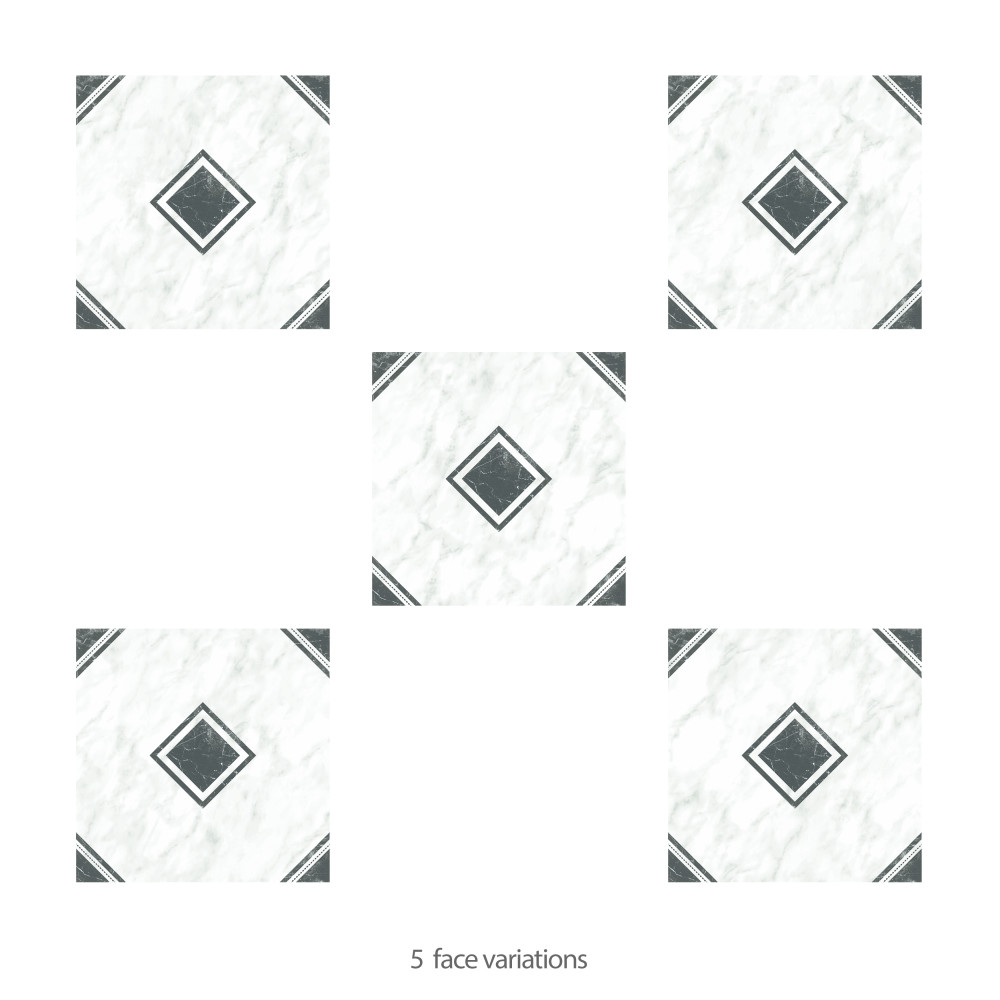 Meraye 17-5/8 in. x 17-5/8 in. Ceramic Floor and Wall Tile