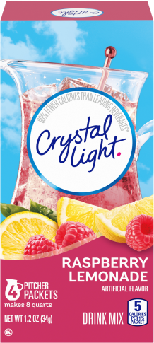 Crystallight More Products - Crystal Light Multiserve Sugar Free Lemonade Drink Mix 1.2 oz Packet