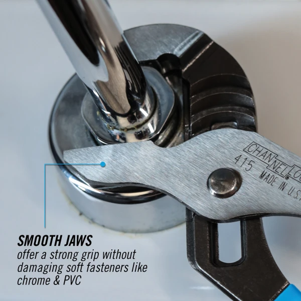 415 10-inch Smooth Jaw Tongue & Groove Pliers