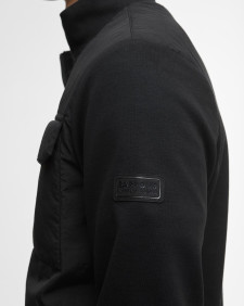 Ethan Quilted Sweatshirt Classic Black