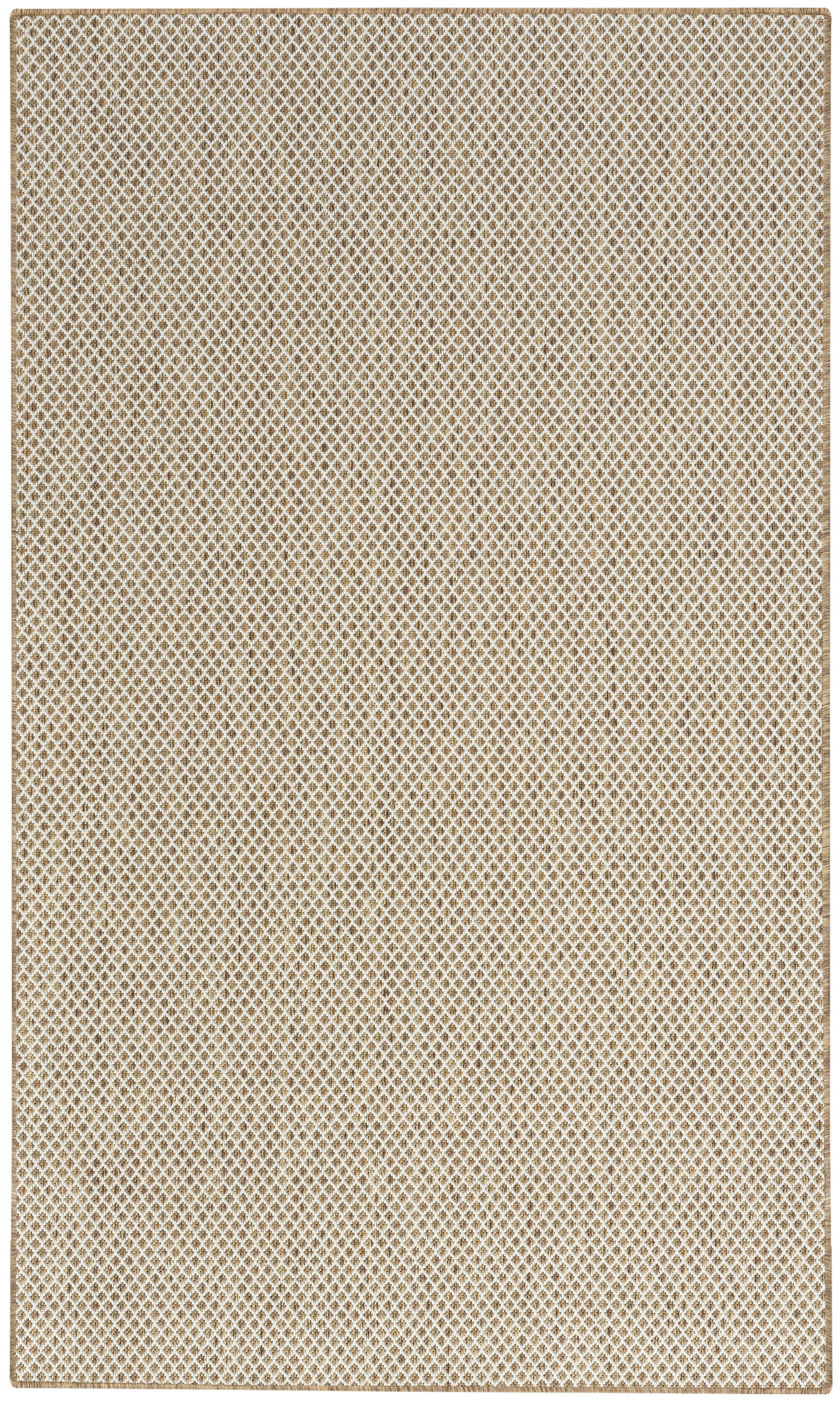 Nourison Courtyard 3' x 5' Jute Ivory Modern Rug